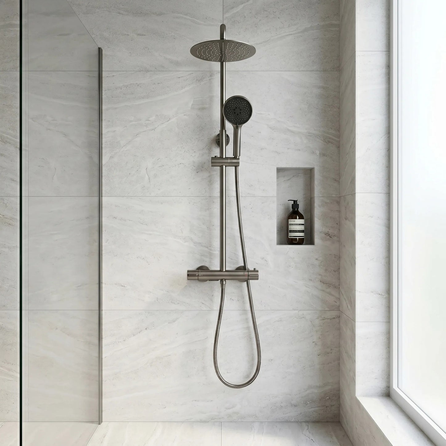 Thermostat Duschset Drop Titan  2