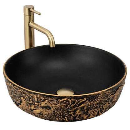Aufsatzwaschbecken Rea Babilon Gold  2