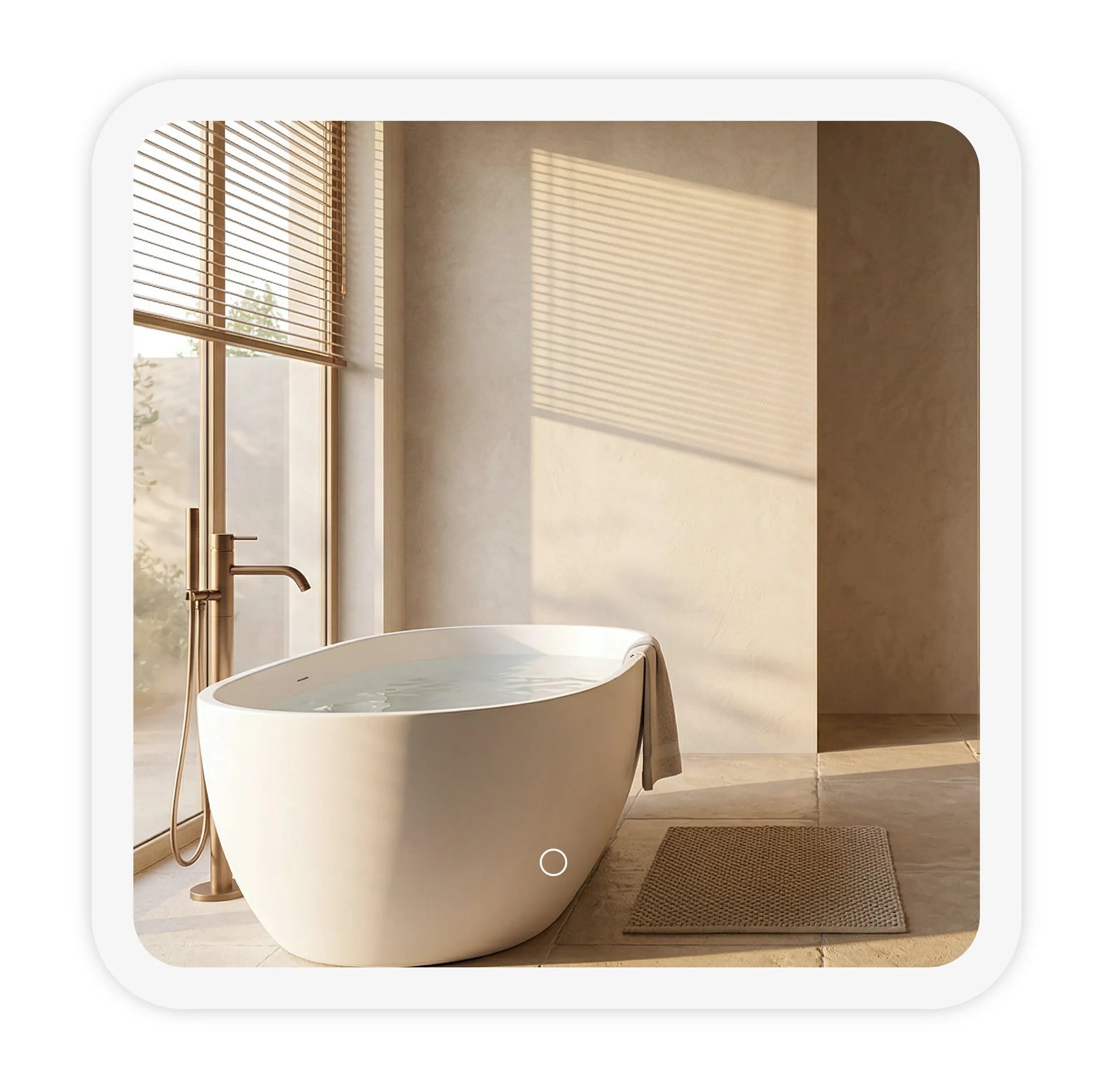 Spiegel LED 70x70cm TOP-2  2