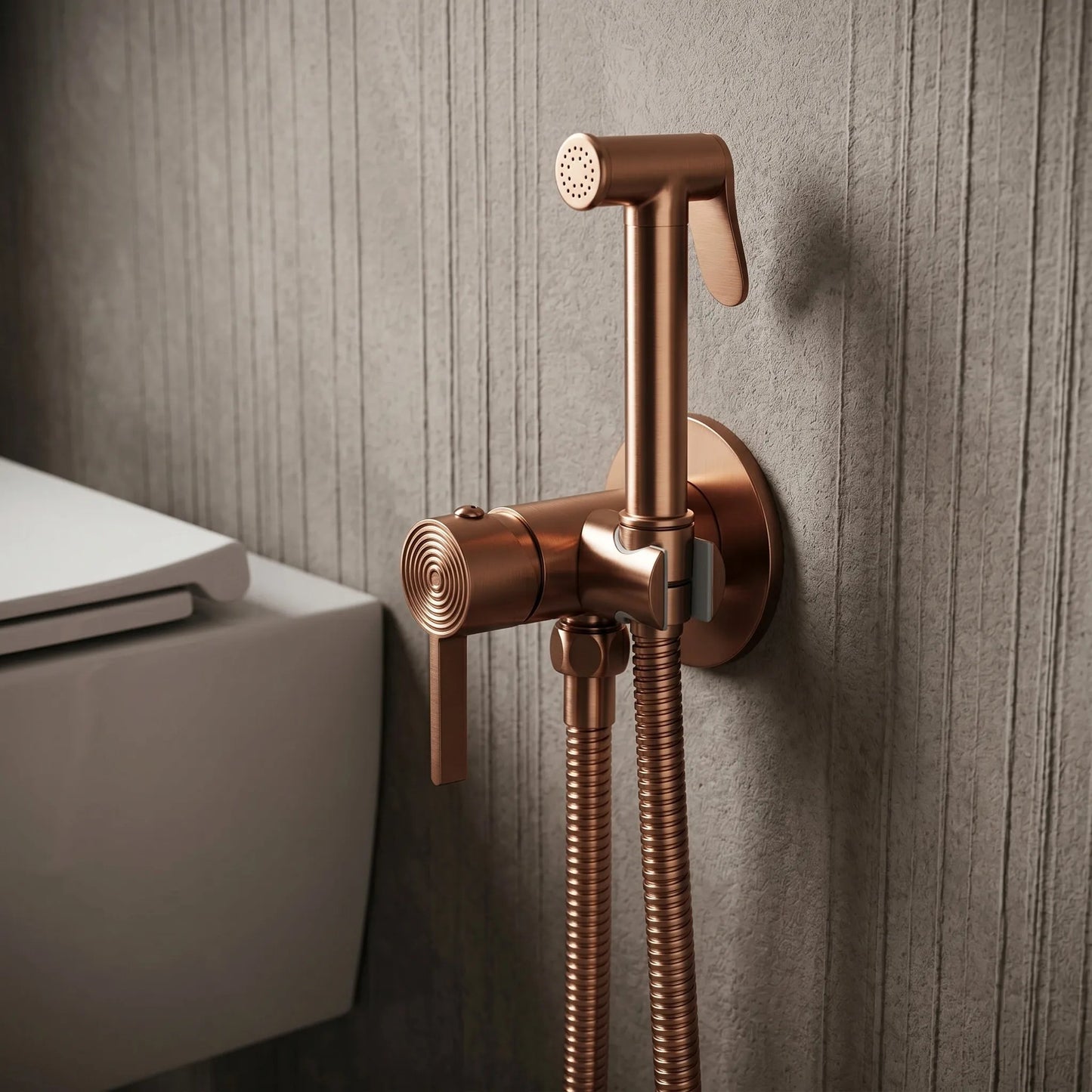 Bidetarmatur Rea Foster Brush Copper  2