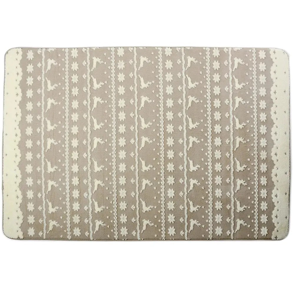 Plüschteppich Clover Bergen Beige 120 X 170 2
