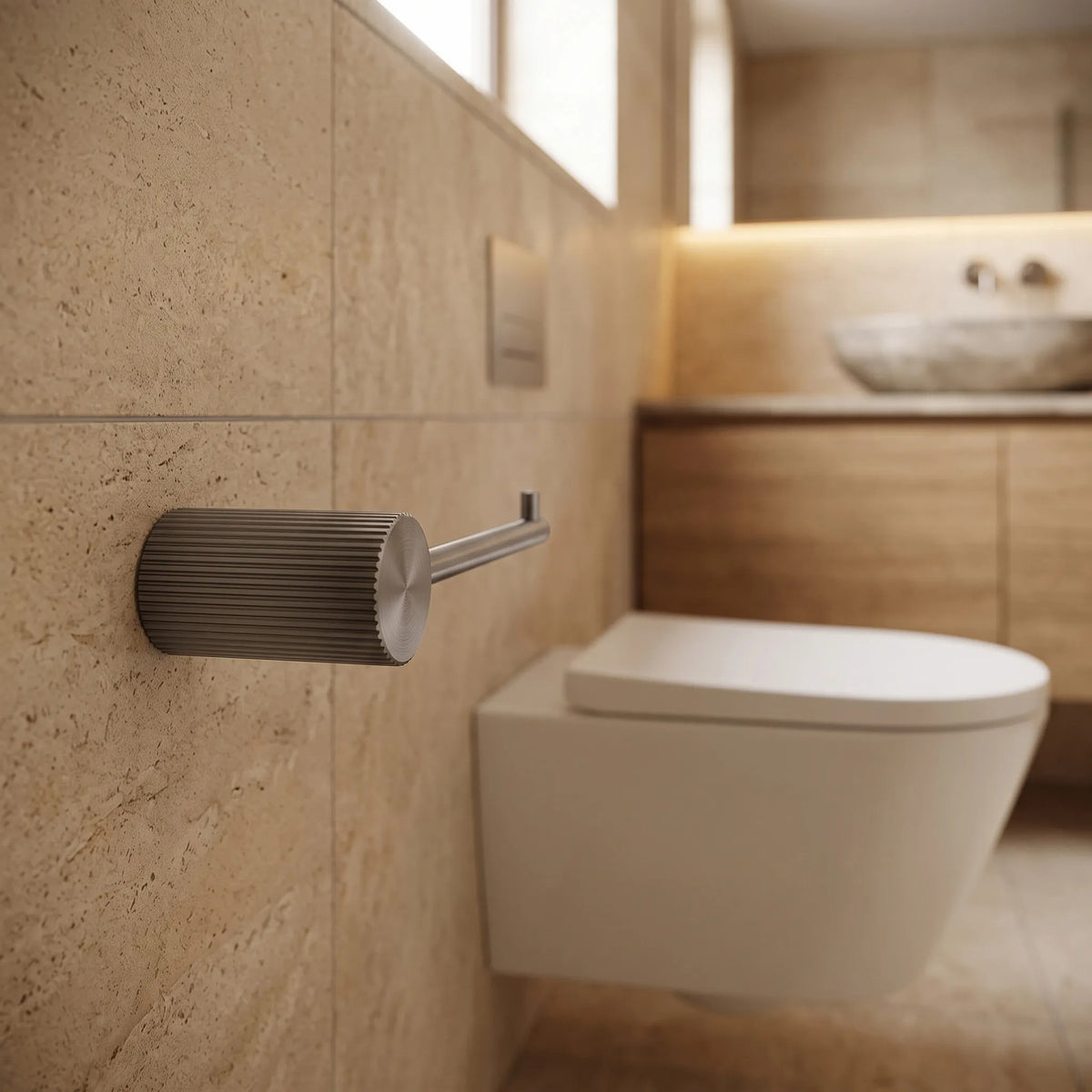 Halter Für Toilettenpapier 64105 SOLO Titan 2