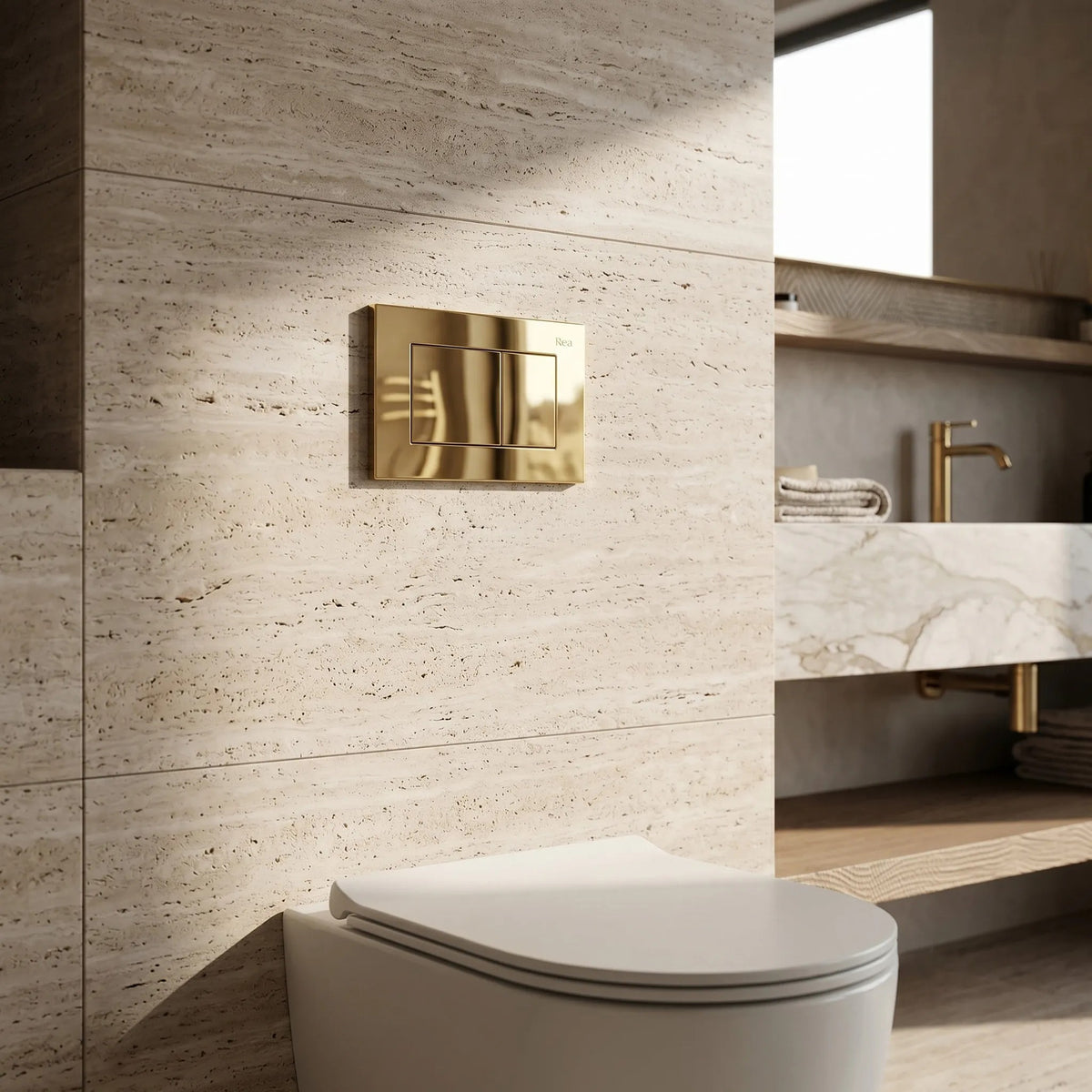Vorwandelement Für WC K011A-Q Rea J Gold 2