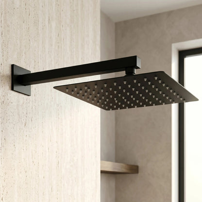 Quadratische Regendusche REA JS-P015B 30cm Black 2