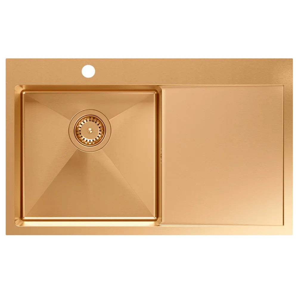Edelstahlspüle RUSSEL 111 Copper 2