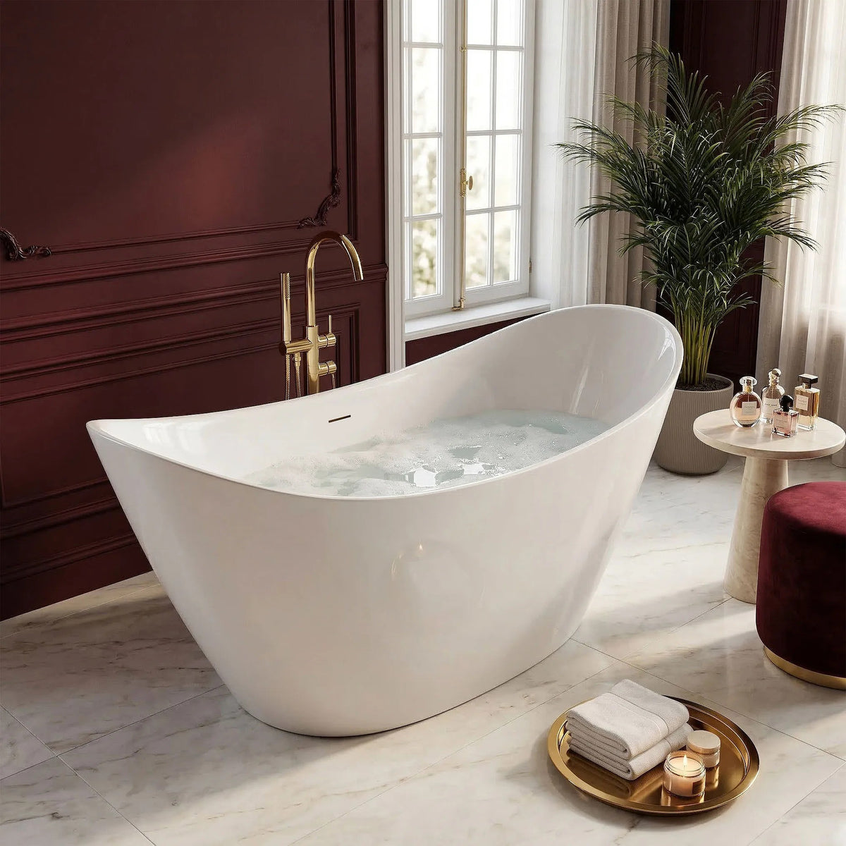 Freistehende Badewanne Rea Ferrano 150 2