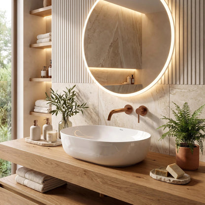 Aufsatzwaschbecken CLEO 50 White – REA 2