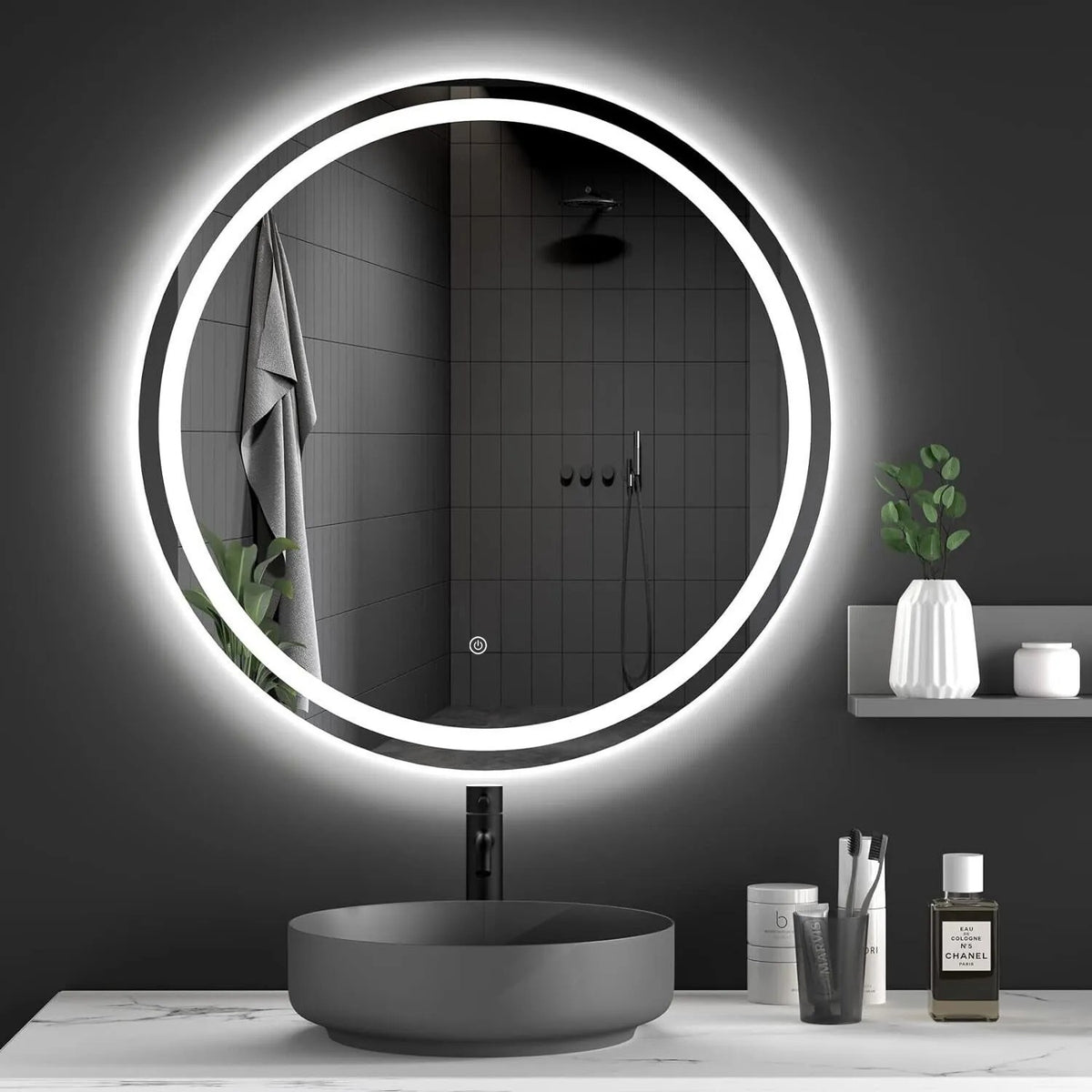 Spiegel LED 80cm BAS 2
