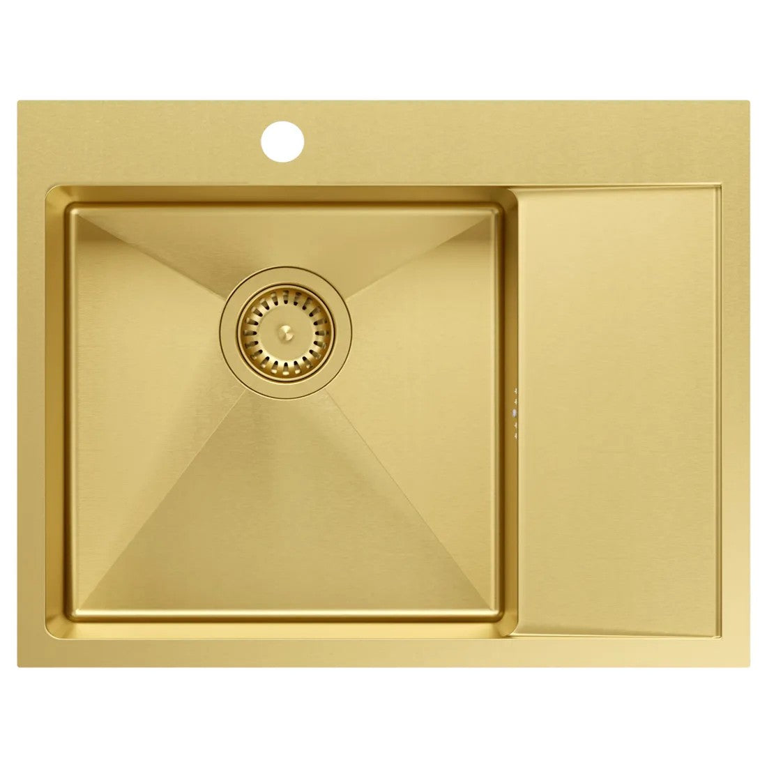 Edelstahlspüle RUSSEL 116 Gold 2