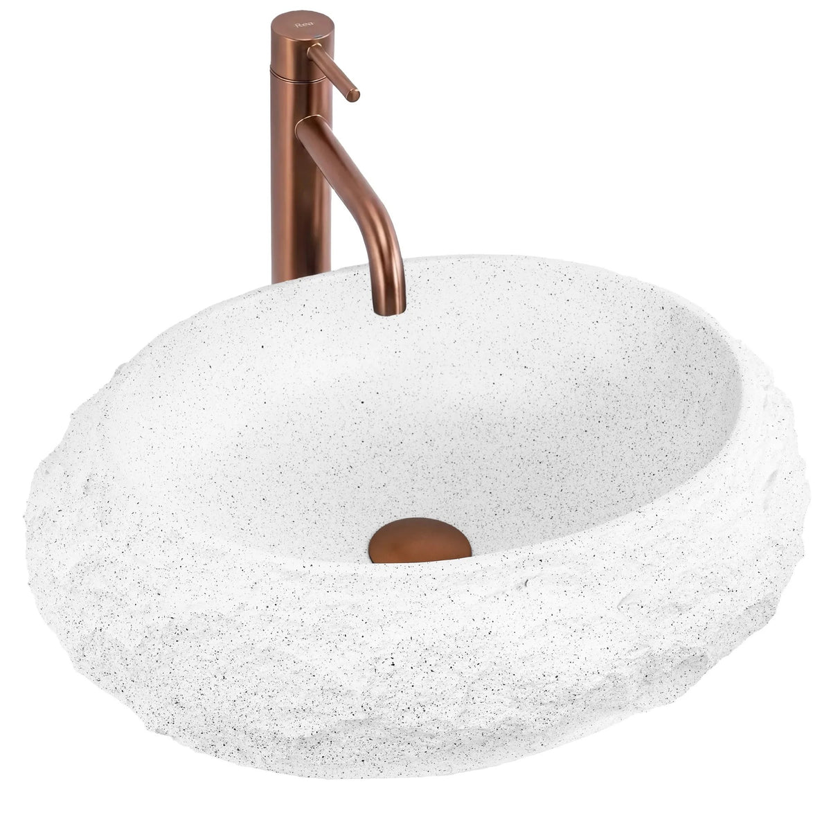 Aufsatzwaschbecken Rea Mika Light Grey 2