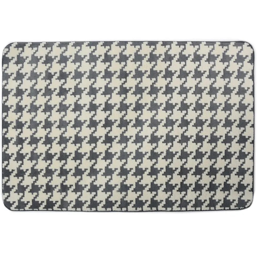 Plüschteppich Clover Pepitka Grey 140 X 200 2