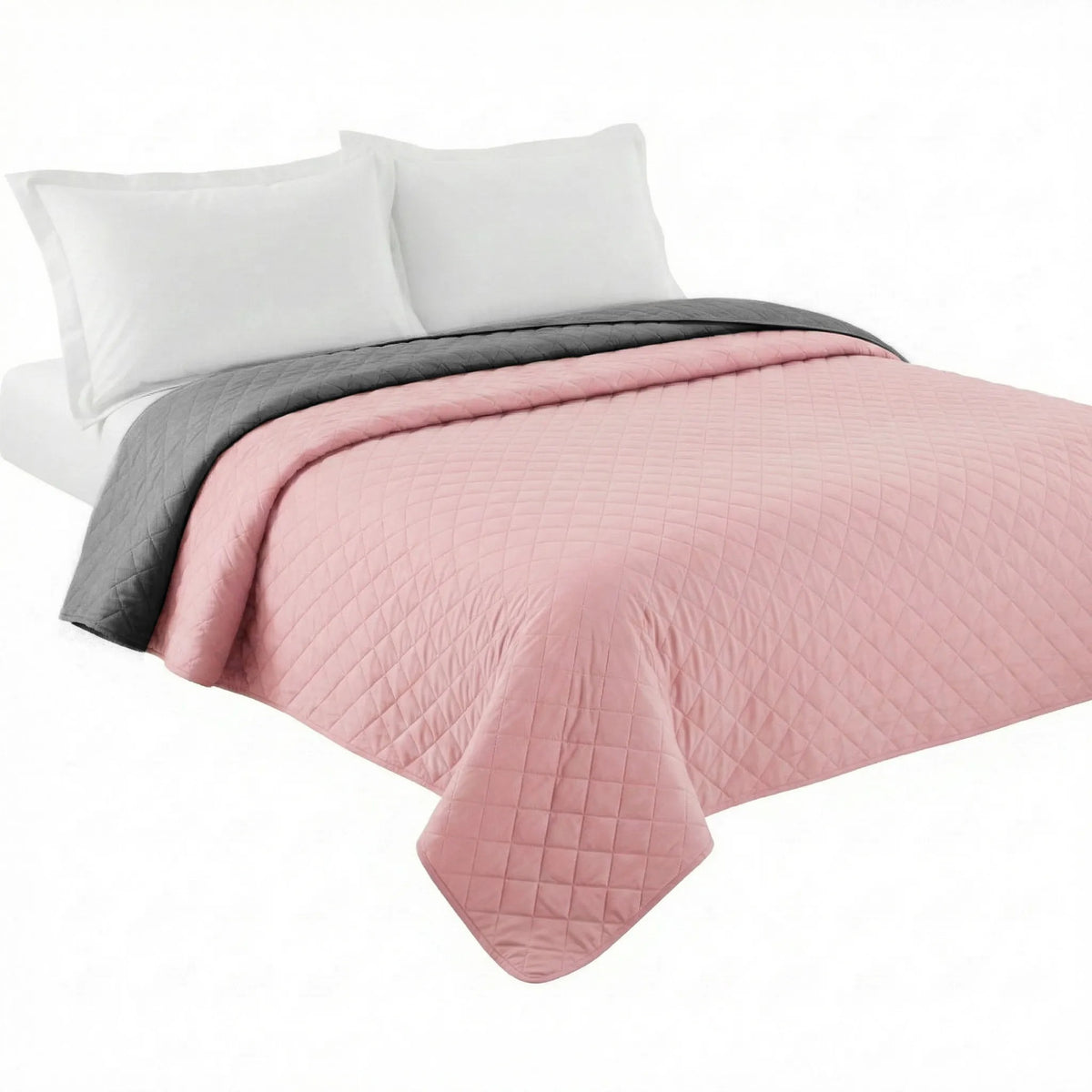 Tagesdecke Inez D. Grey-pink 220x240 2