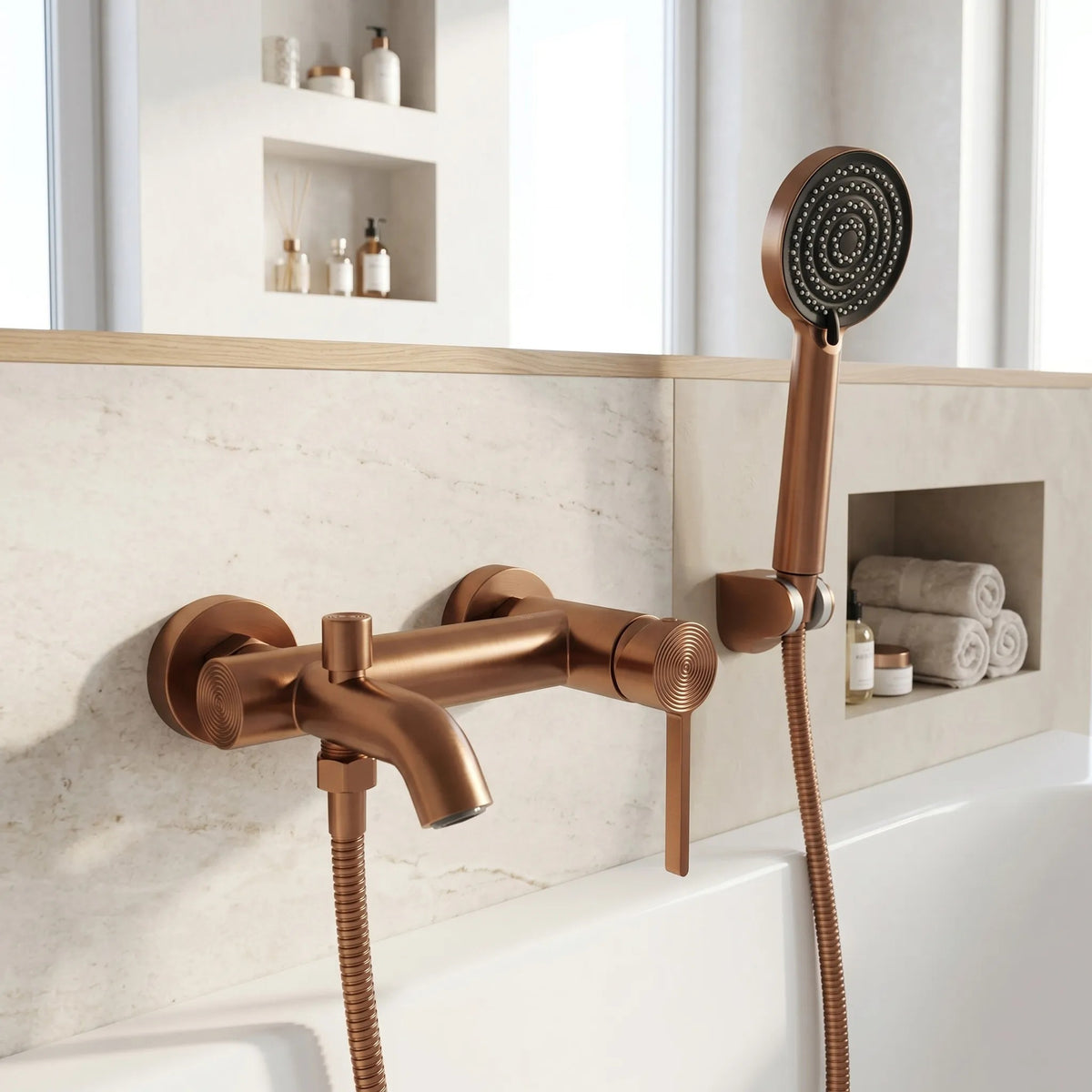 Wannenarmatur Rea Foster Brush Copper 2