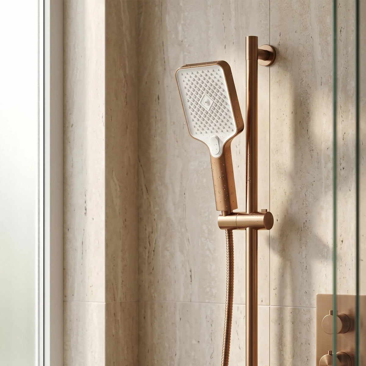 Handbrause REA JS-031 BRUSH COPPER 2