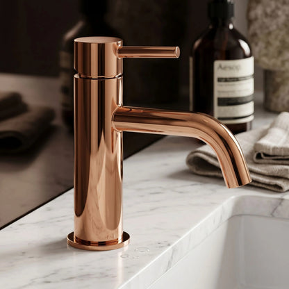Waschbeckenarmatur Rea Lungo Copper Low 2