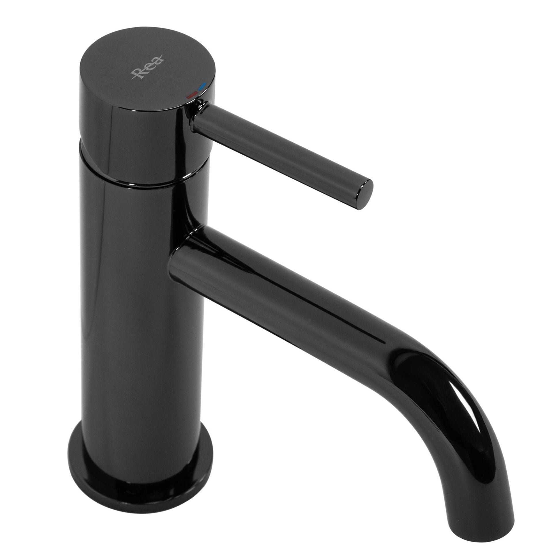 Waschbeckenarmatur Rea Lungo BLACK metallic Low 4