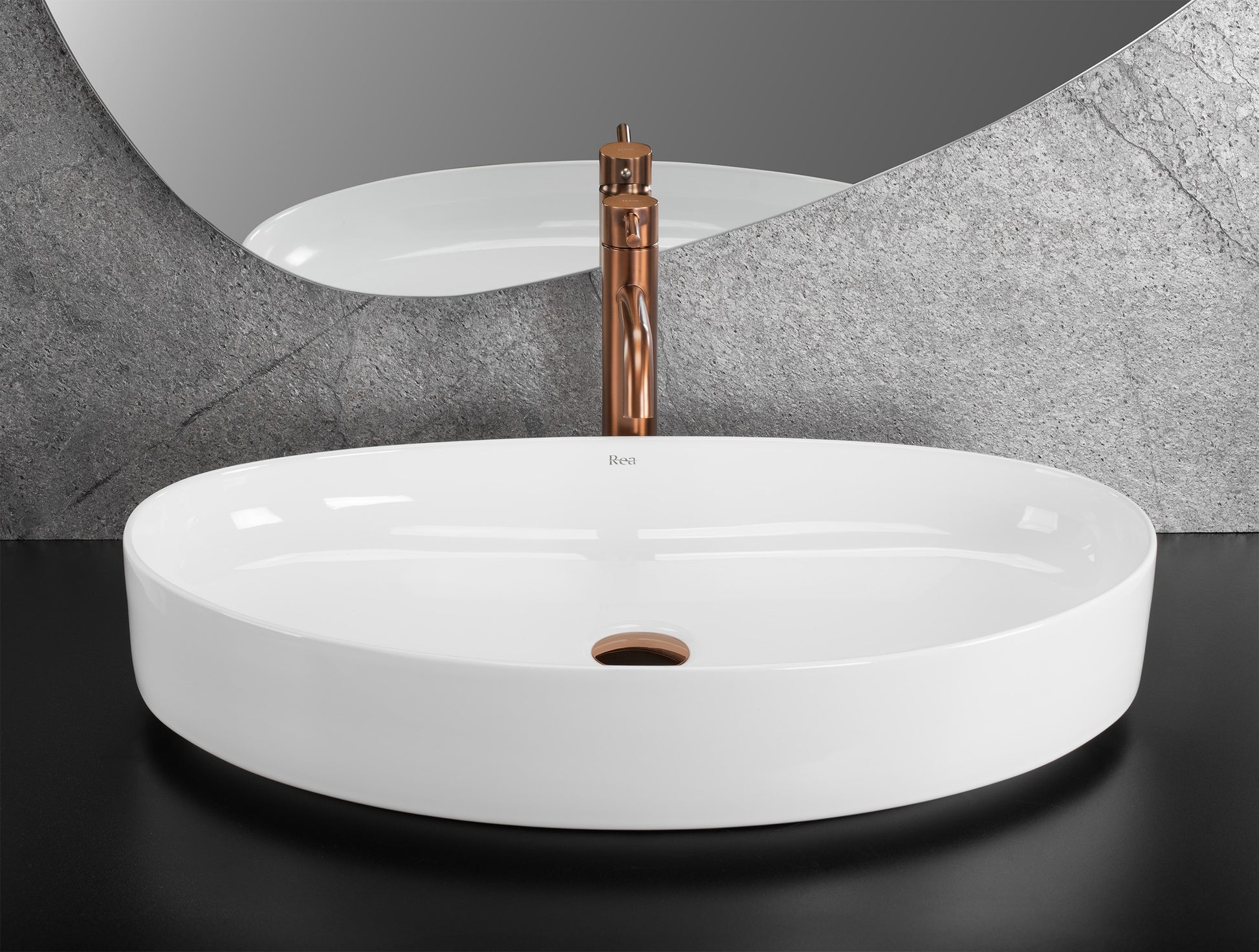 Aufsatzwaschbecken Rea Sabina 65  3