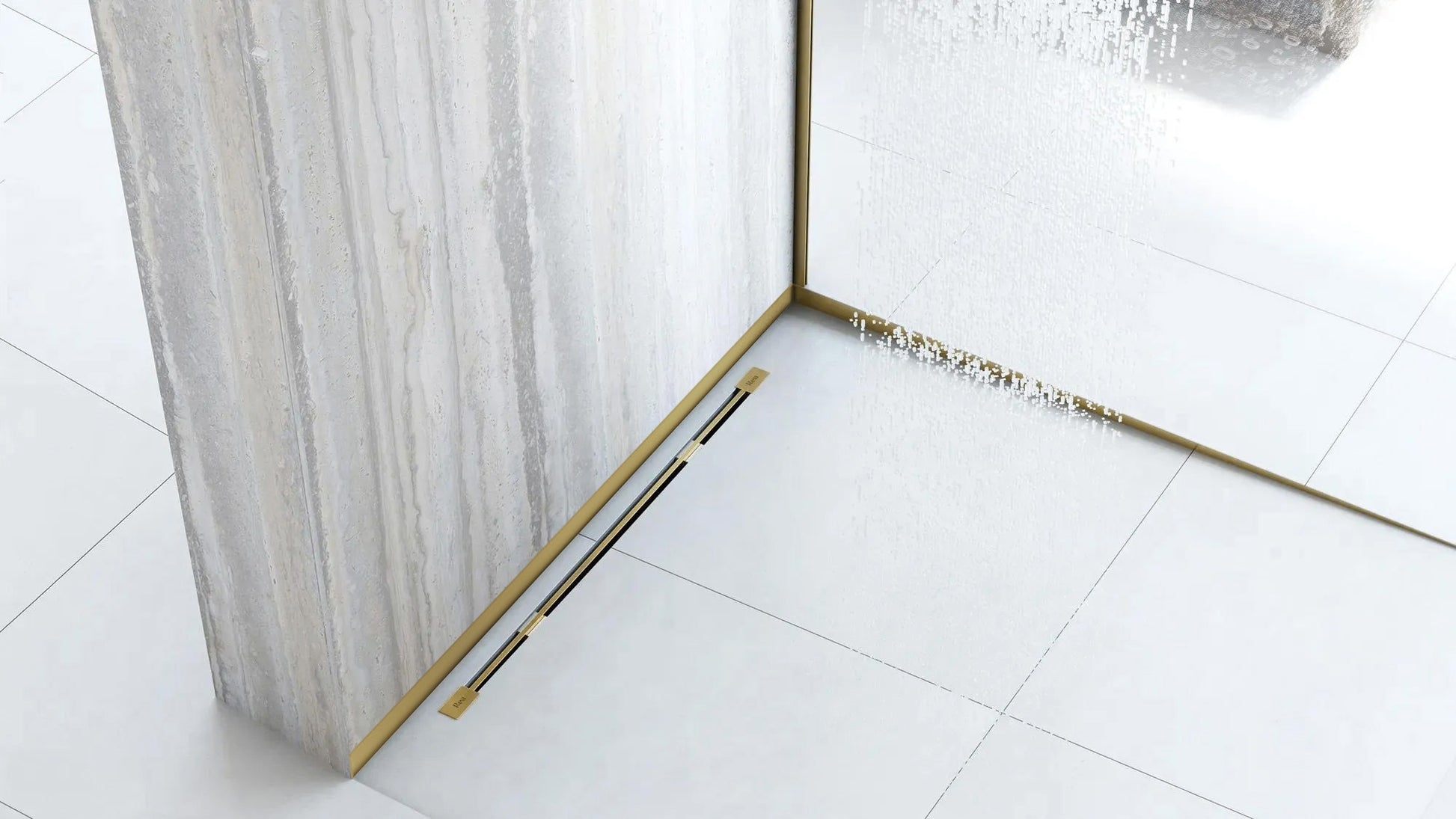 Listwa Brodzikowa Czołowa 130cm Złota  4