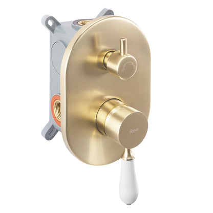 Unterputz Duschset Rea Serra Brush Gold + BOX 2