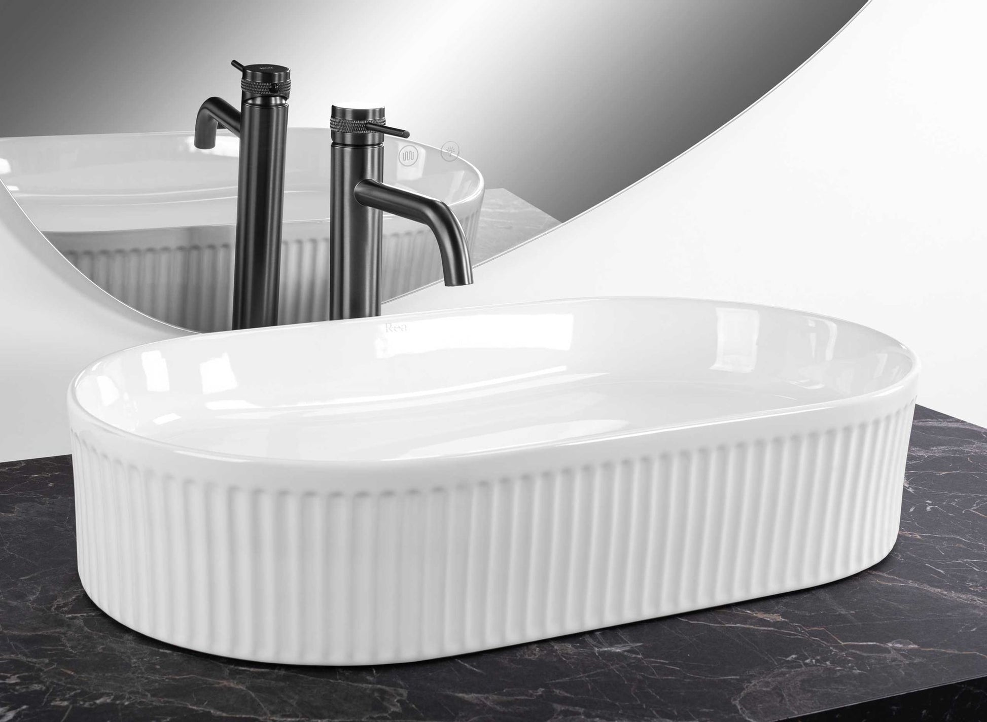 Aufsatzwaschbecken Rea Vanda 61  3