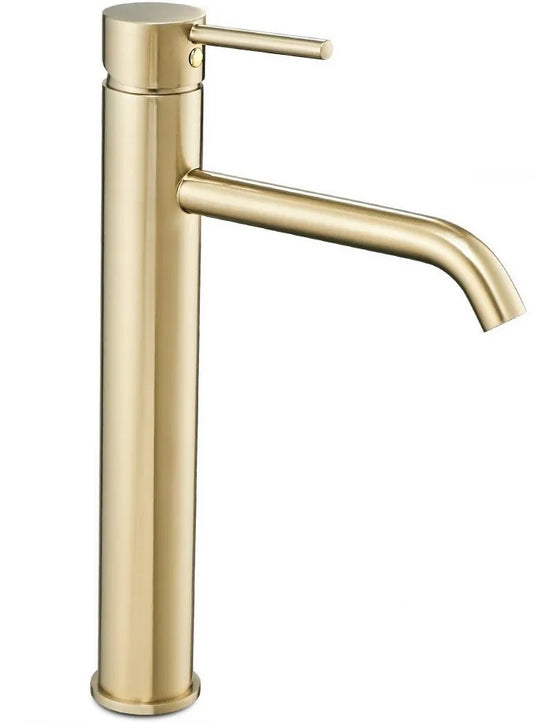 Waschbeckenarmatur Rea Lungo L. Gold high  1