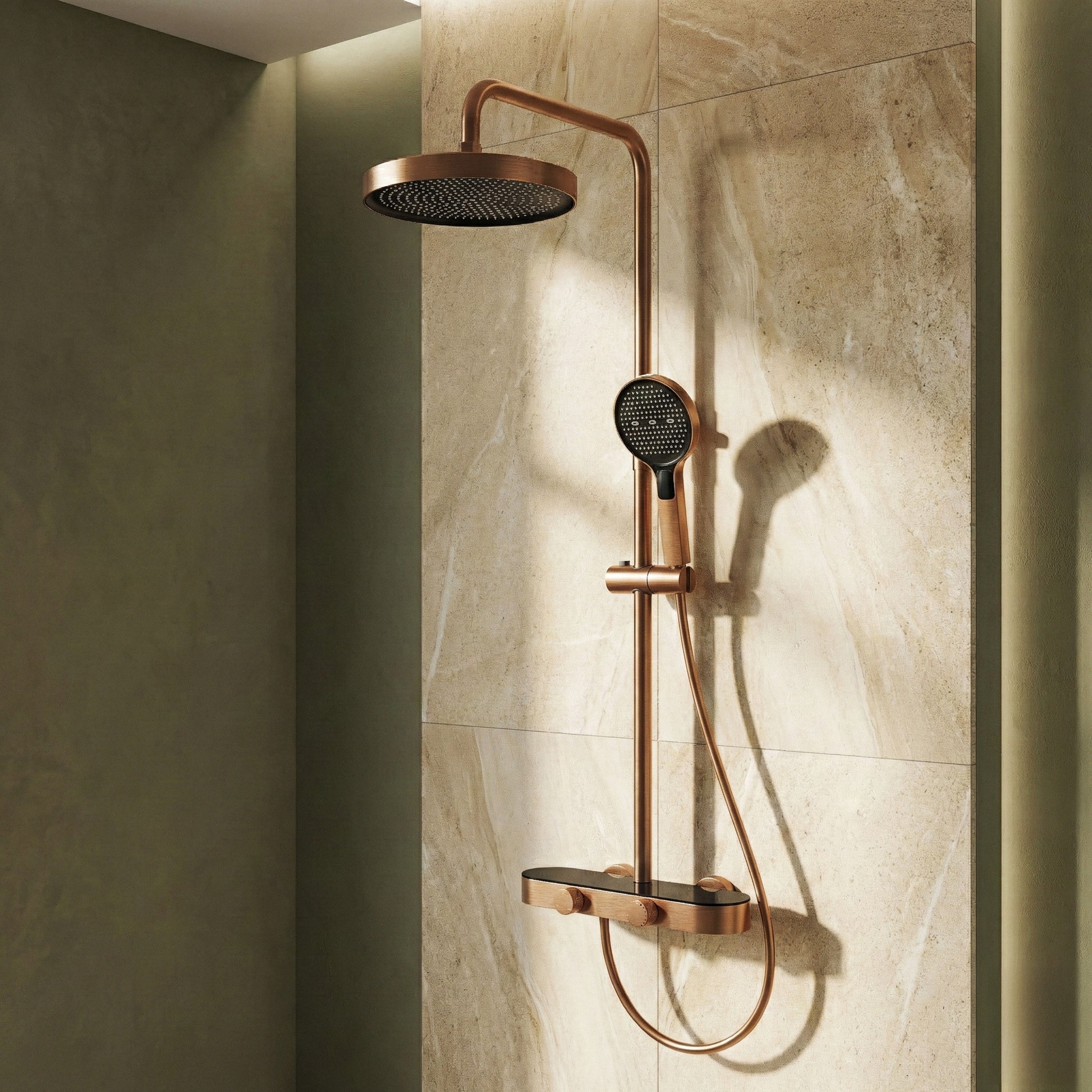 Duschgarnitur REA Creo Brush Copper  8