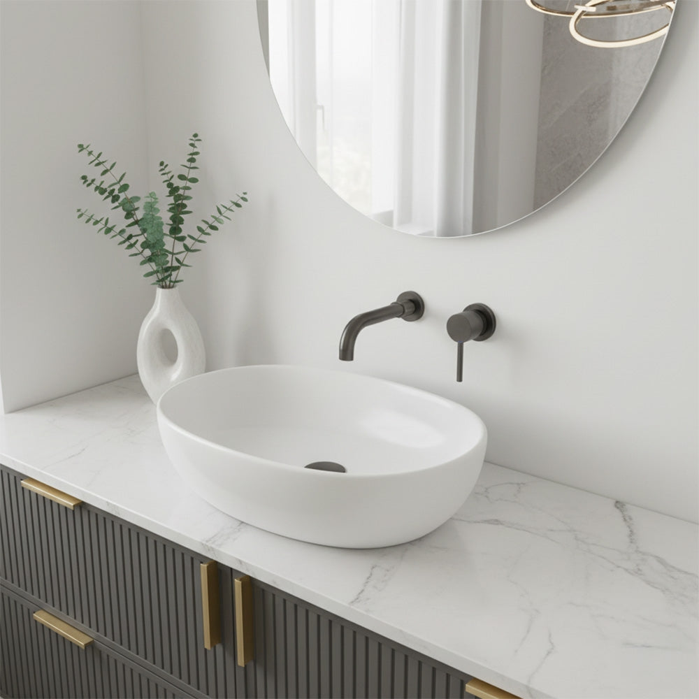 Unterputz Armatur Rea Lungo Long Titan + Box  4