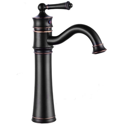 Waschbeckenarmatur Rea Vintage Old Black high  1