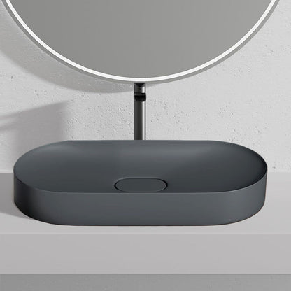 Waschbecken Konglomerat IRIS 71 CM GREY MATT 1