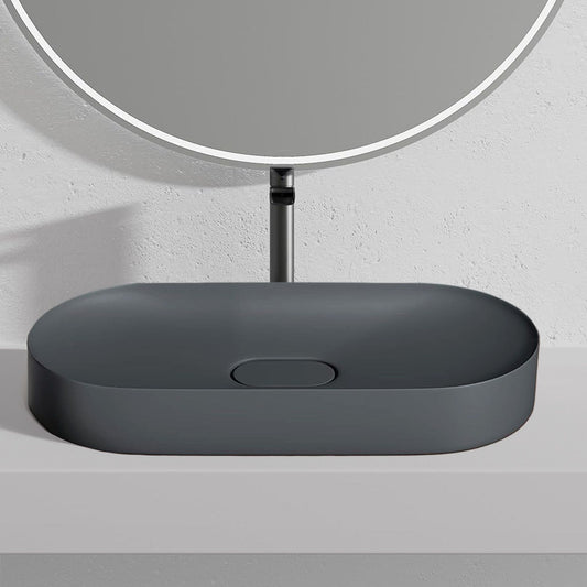 Waschbecken Konglomerat IRIS 71 CM GREY MATT 1