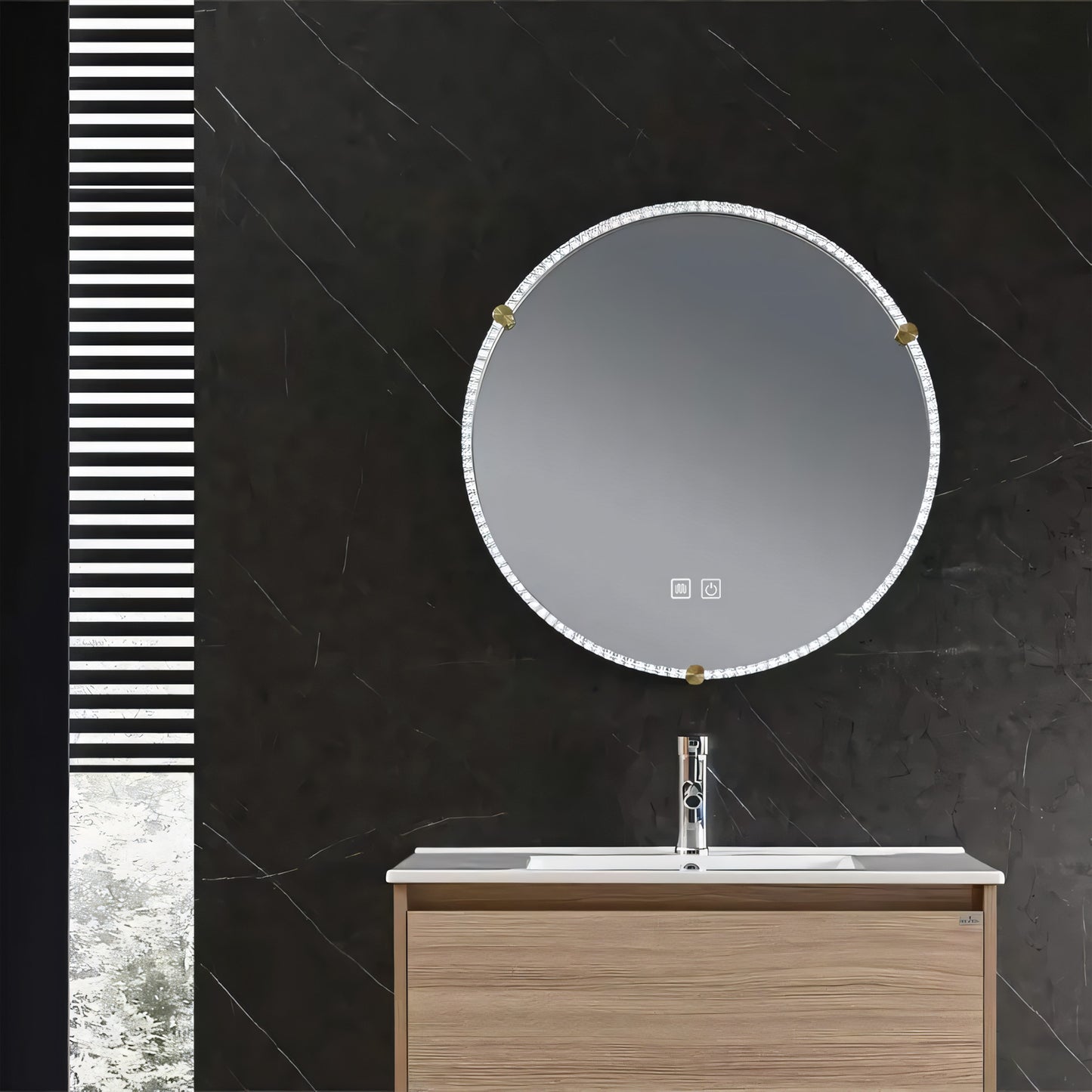 Spiegel LED 60cm 106  8