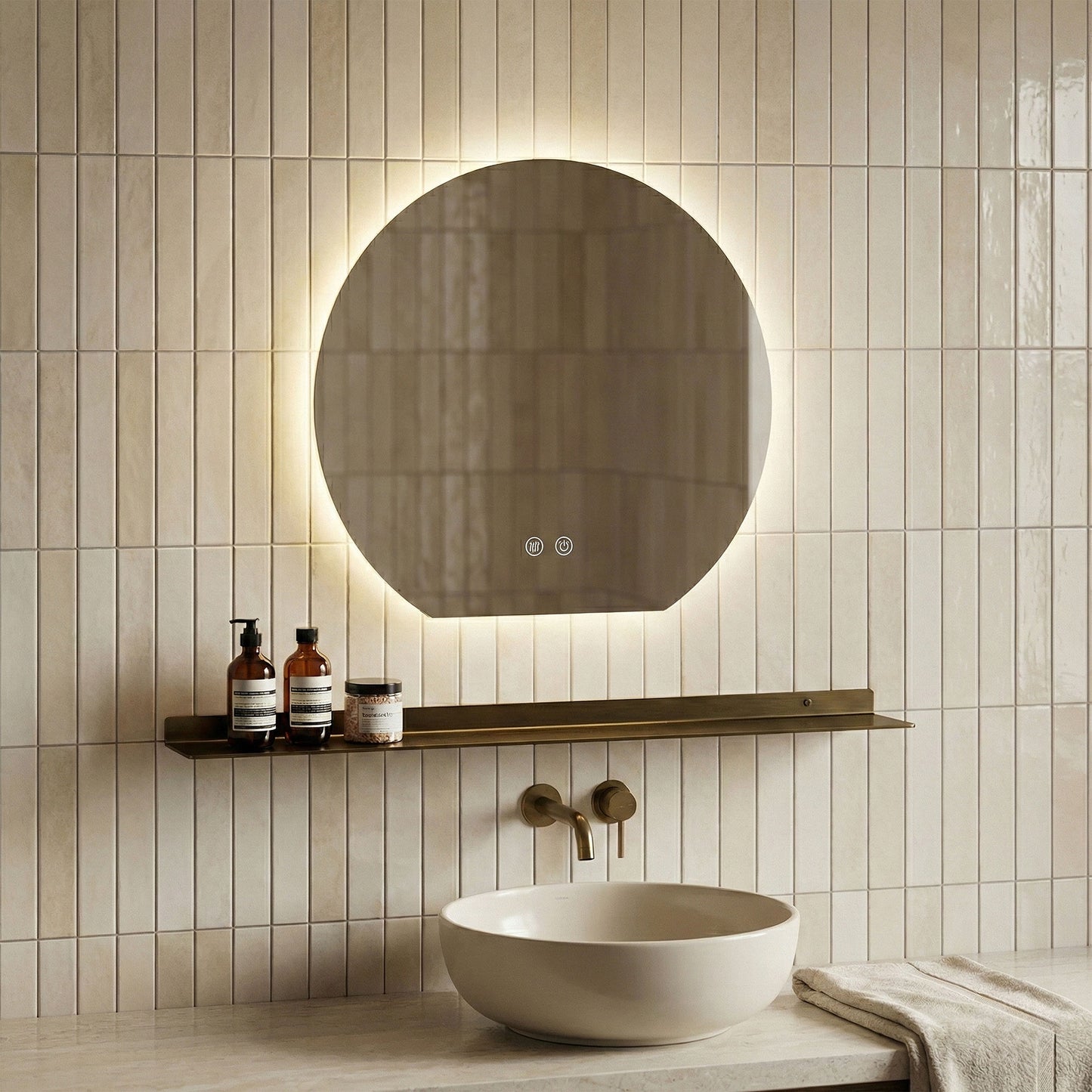 Spiegel LED 70cm Fabio  8