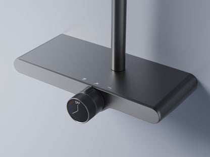 Duschgarnitur REA Bari Titanium  3