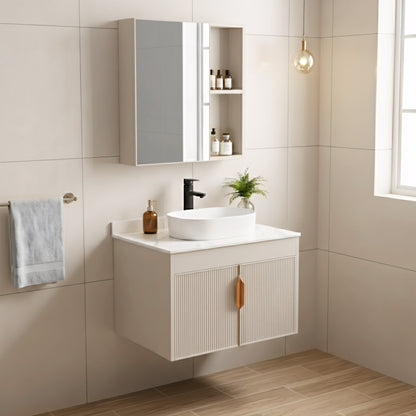 Комплект мебели для ванной с столешницей Modo 60cm Beige  3