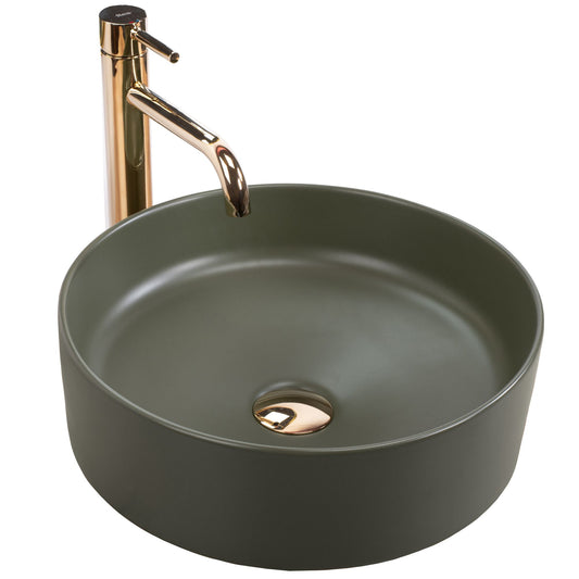 Aufsatzwaschbecken Rea SAMI GREEN MATT 1