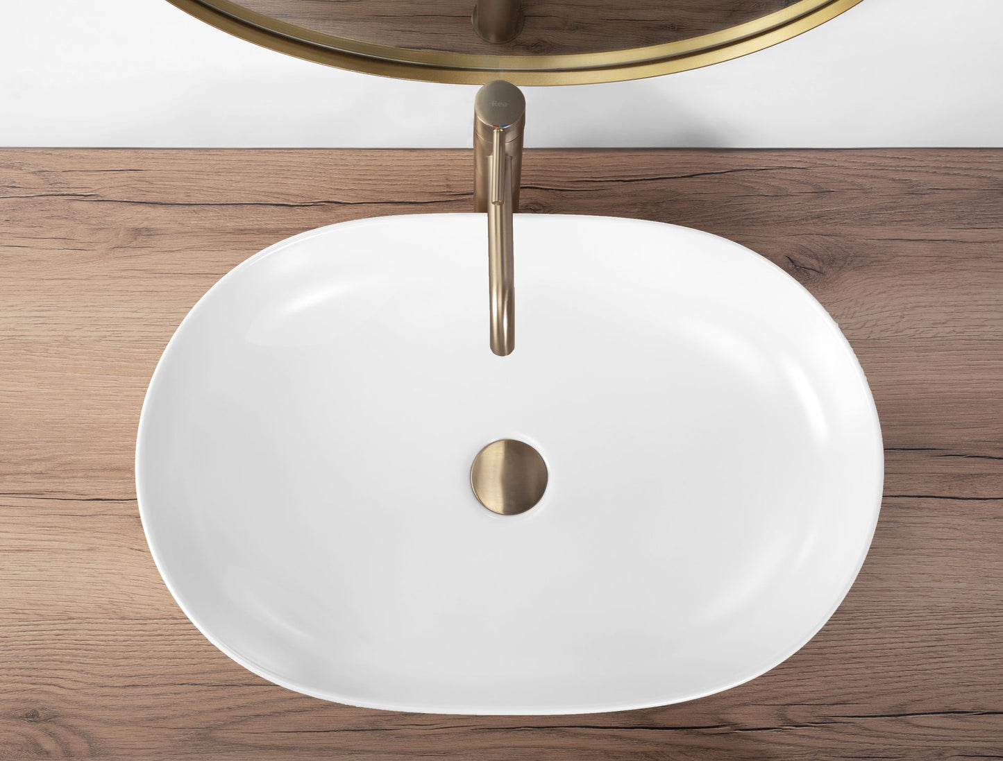 Aufsatzwaschbecken Rea CLEO 61 WHITE MATT 3