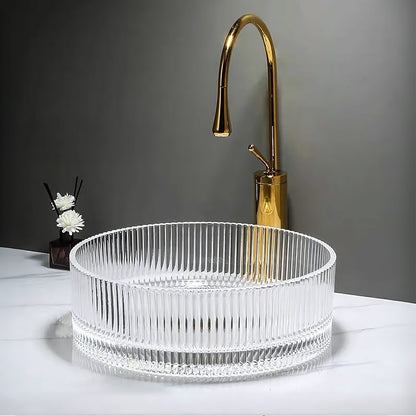 Aufsatzwaschbecken Rea Ingrid 36 Transparent  3