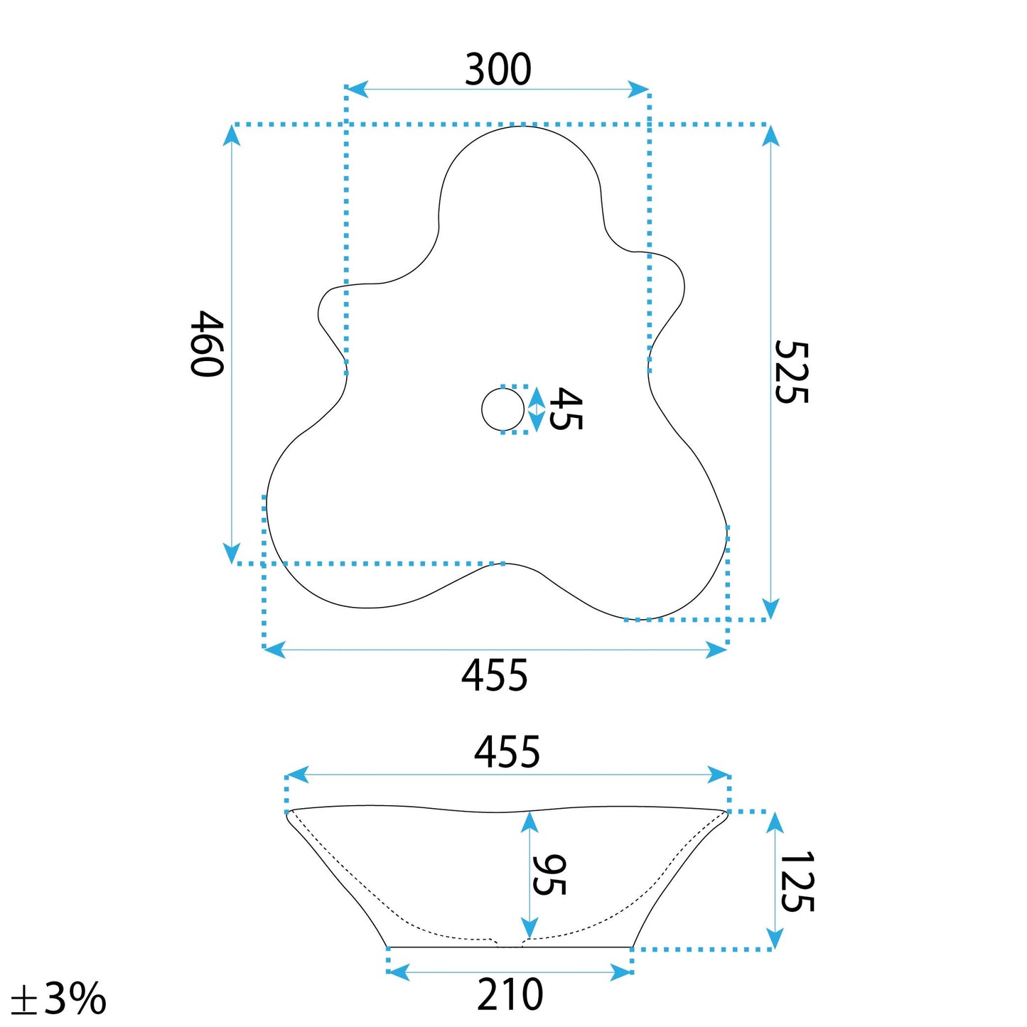 Aufsatzwaschbecken Rea Izolda  5