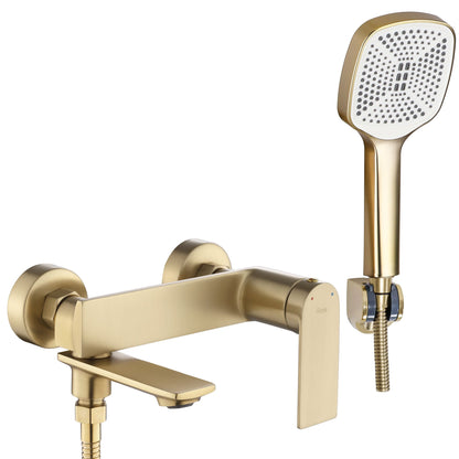 Wannenarmatur REA STORM Brush Gold  1