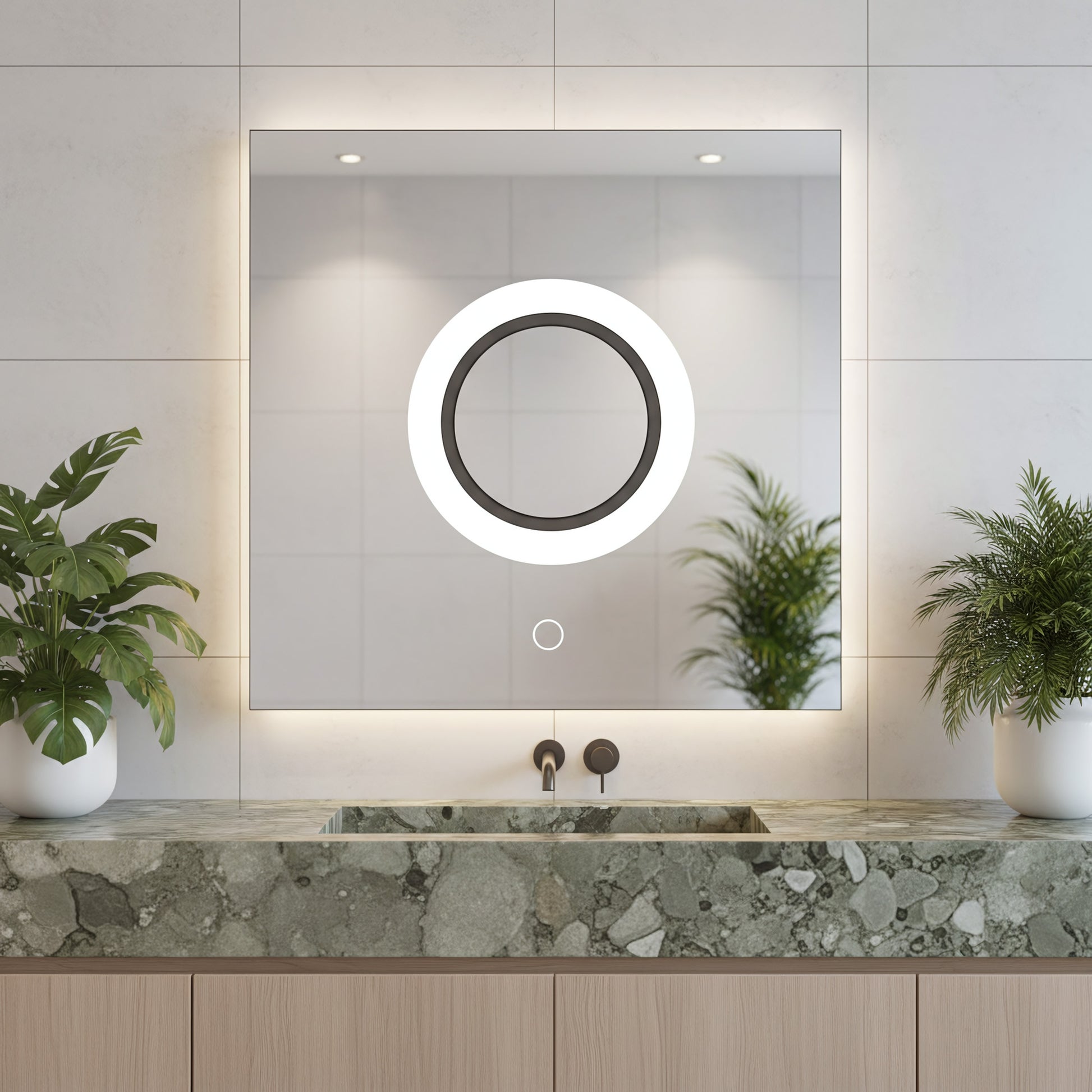 Spiegel LED 60x60 YH-BL-12  8