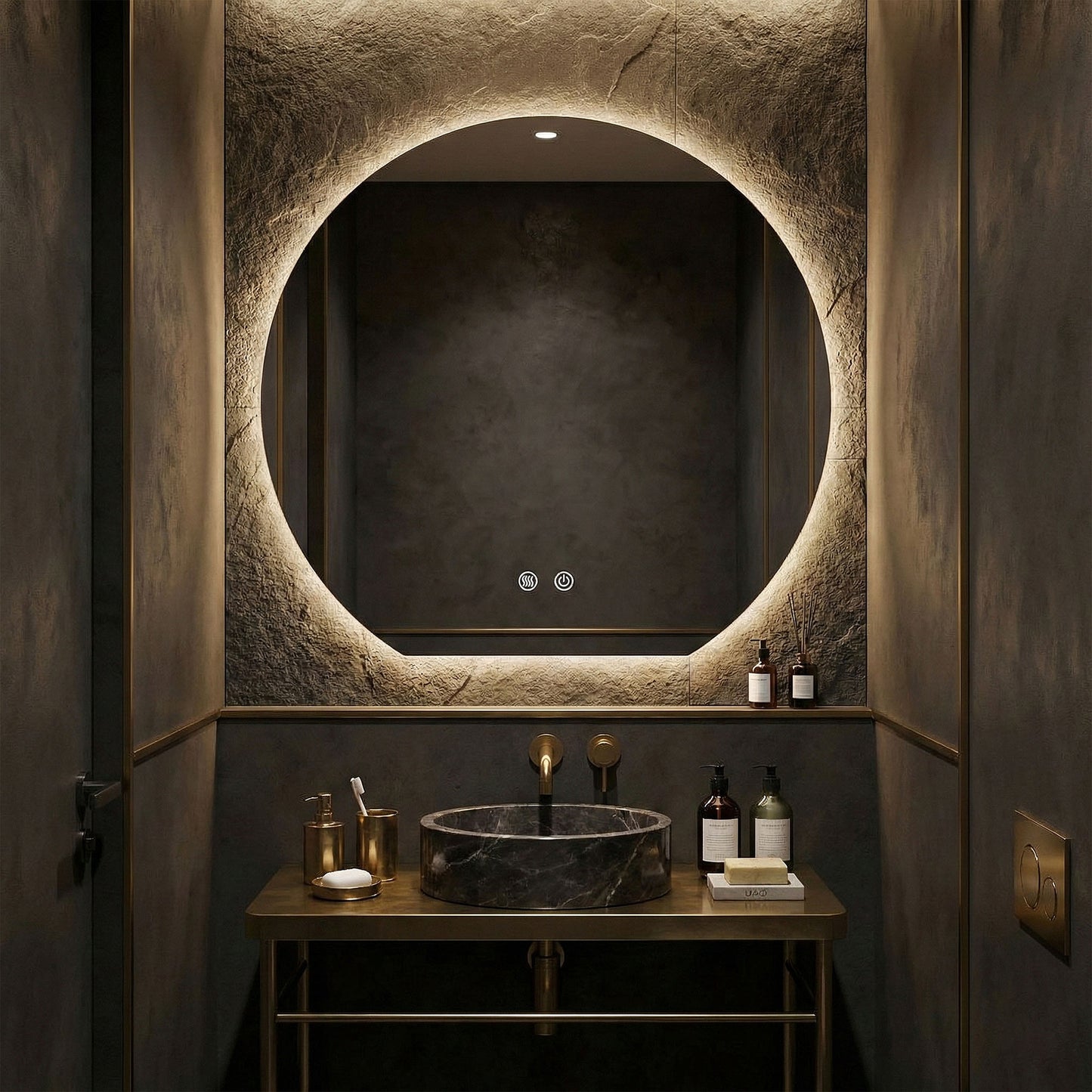 Spiegel LED 80cm Fabio  2