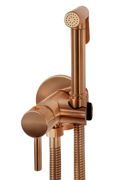 Bidetarmatur  Lungo Loop Copper Brush  5