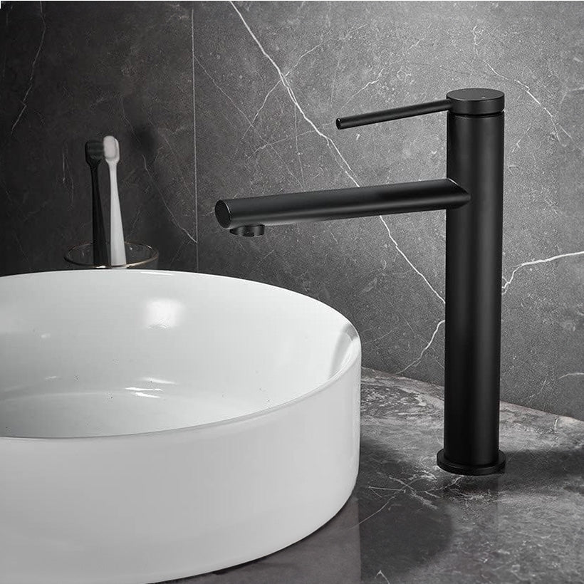 Waschbeckenarmatur Rea Oval Black High  2