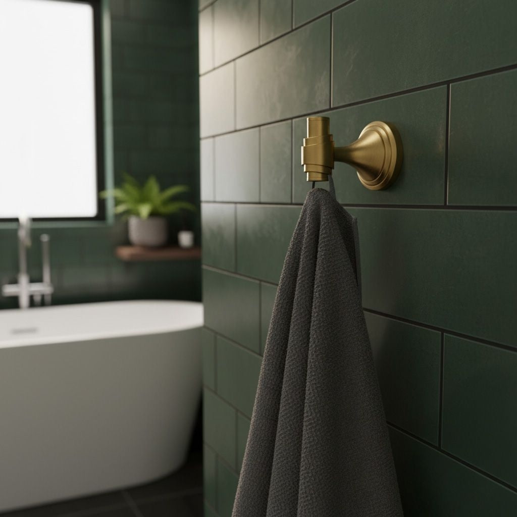 Badezimmerhaken 16101 Aristo Brushed Gold  6