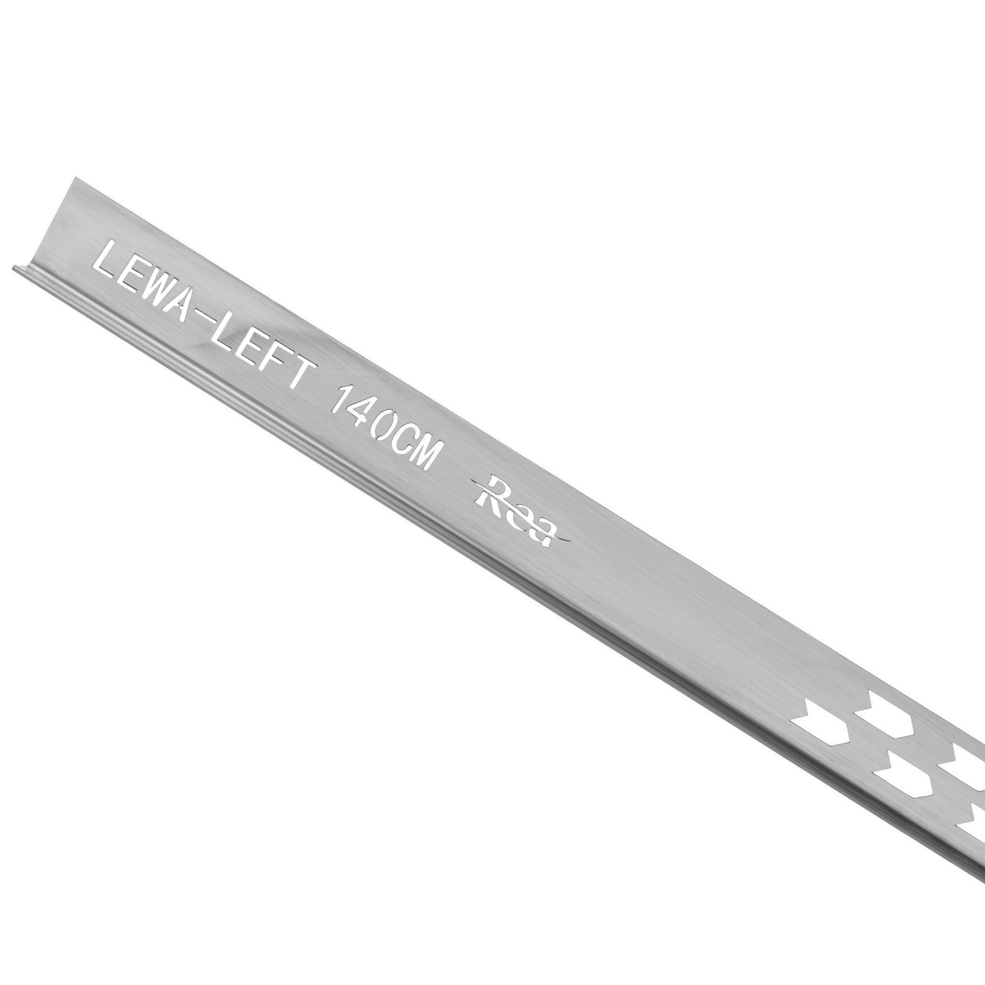 Gefälleprofil 140cm Brush Nickel linke 7