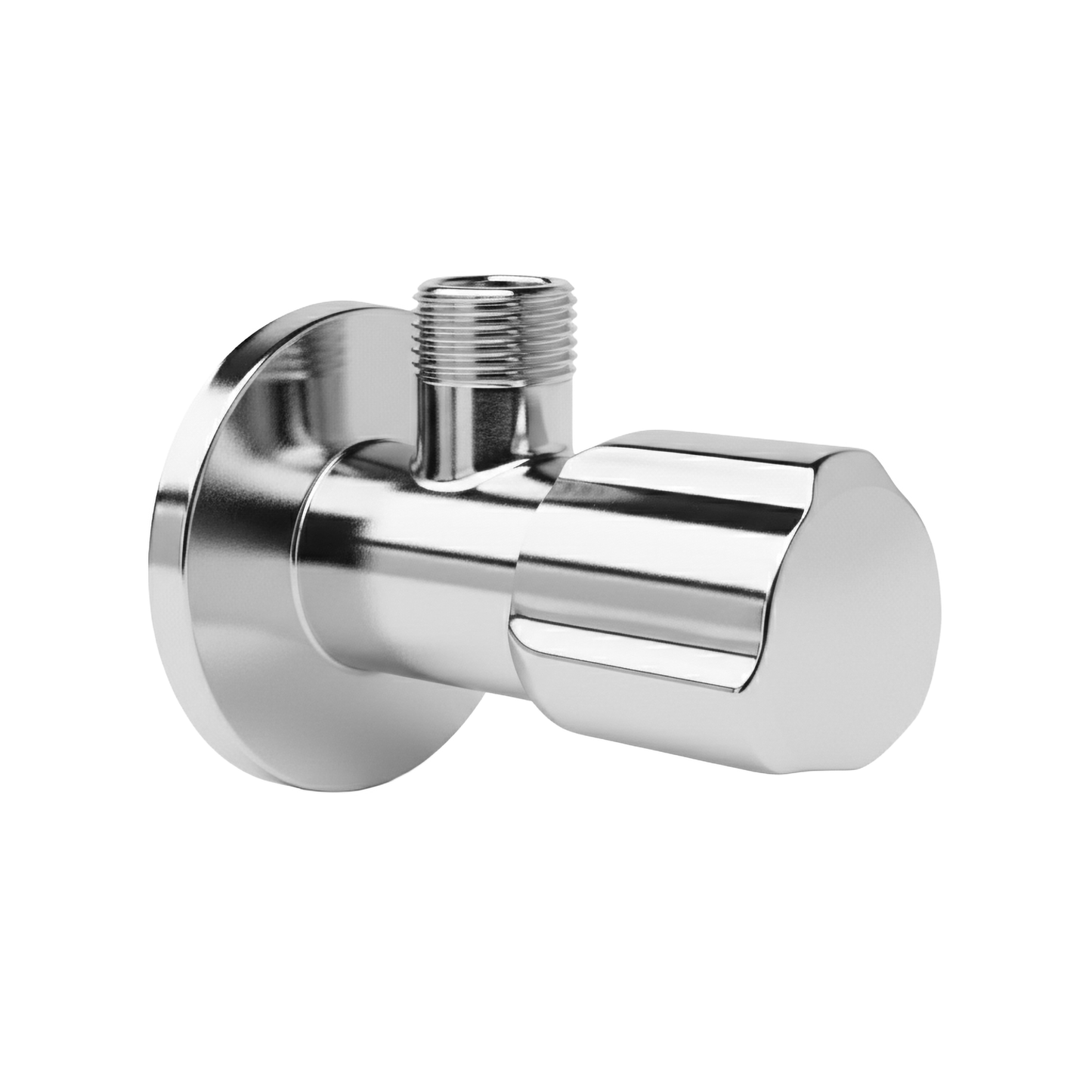 Eckventil 02  1/2" x 3/8" Chrome  1