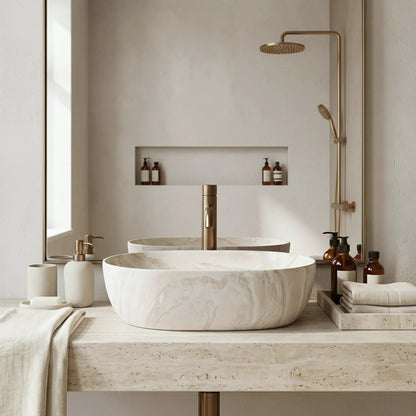 Aufsatzwaschbecken Rea Amelia Kallisto 48  3