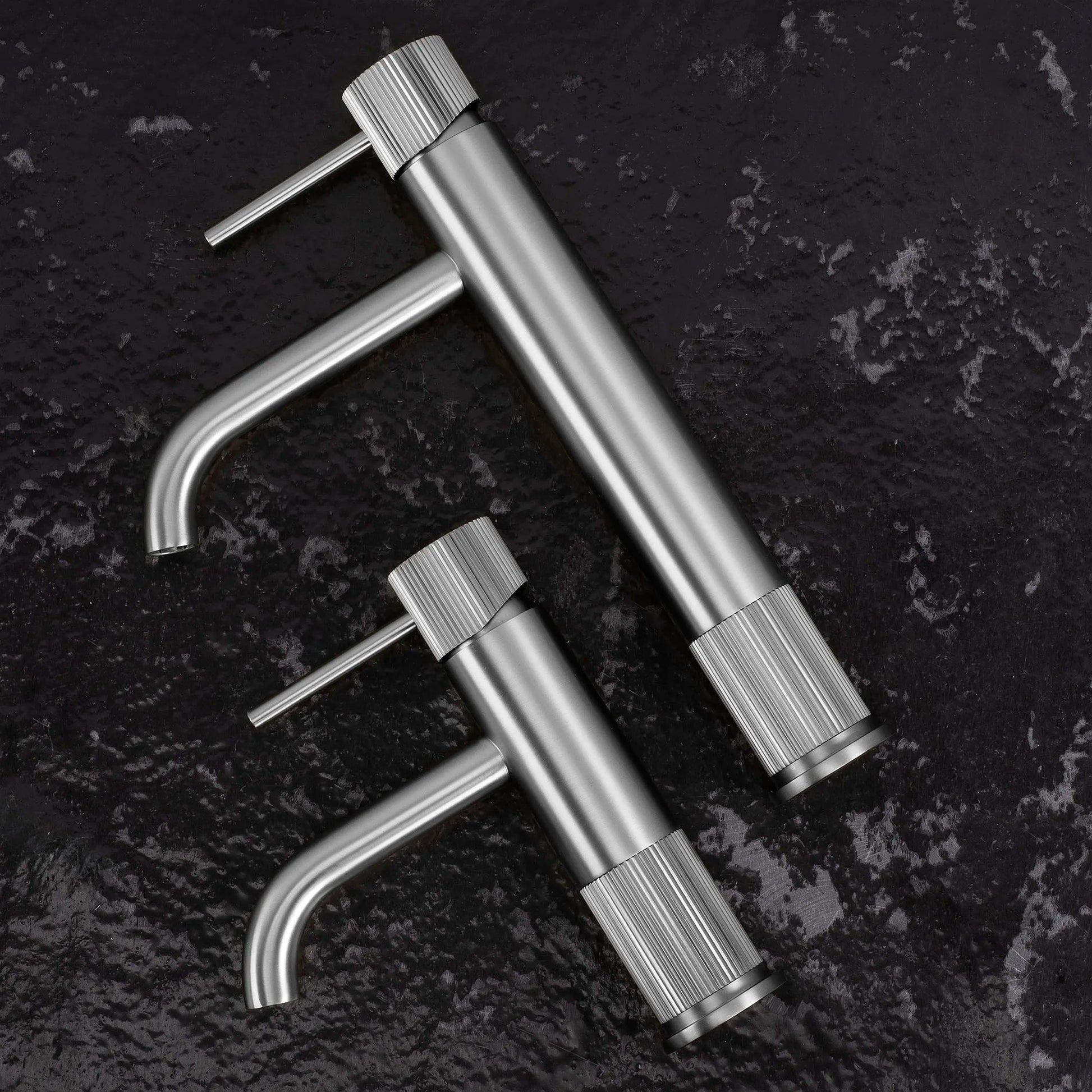 Waschbeckenarmatur Rea Lungo Stripe Brush Nickel  3