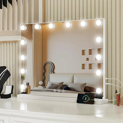 Spiegel LED HOLLYWOOD White  3