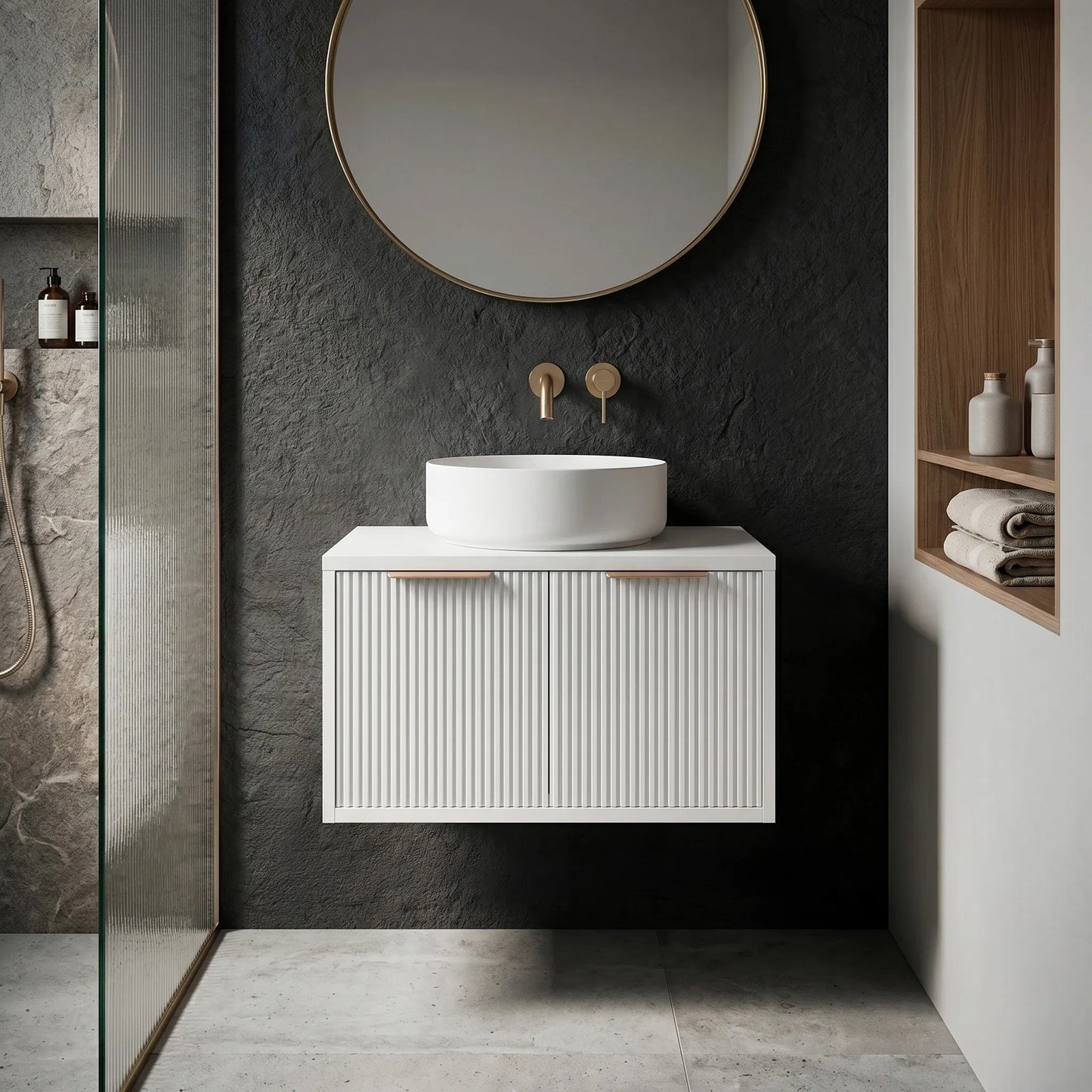 Waschtischunterschrank Rea Core 60cm White  3